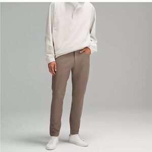 Lululemon ABC Slim-Fit 5 Pocket Pant Bonded Twill Size 30 Nomad Brown #LM5AN2S